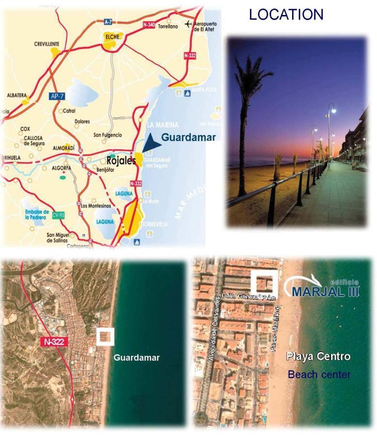 Apartamento 10 Marjal Playa Centro De Guardamar Гвардамар-дель-Сегура Экстерьер фото